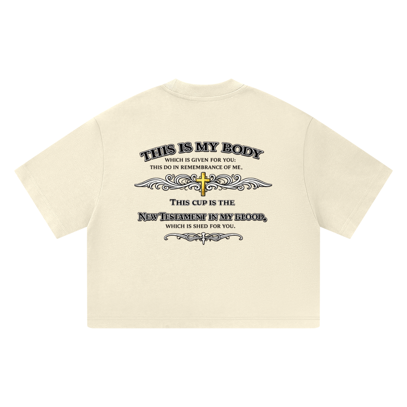 ‘The Last Supper’ Unisex Heavyweight Boxy T-Shirt