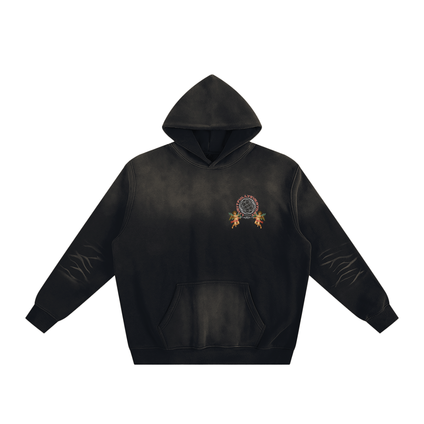 ‘Fountain Of LIFE’ Psalm 36:9 Sunfade Fleeced Hoodie