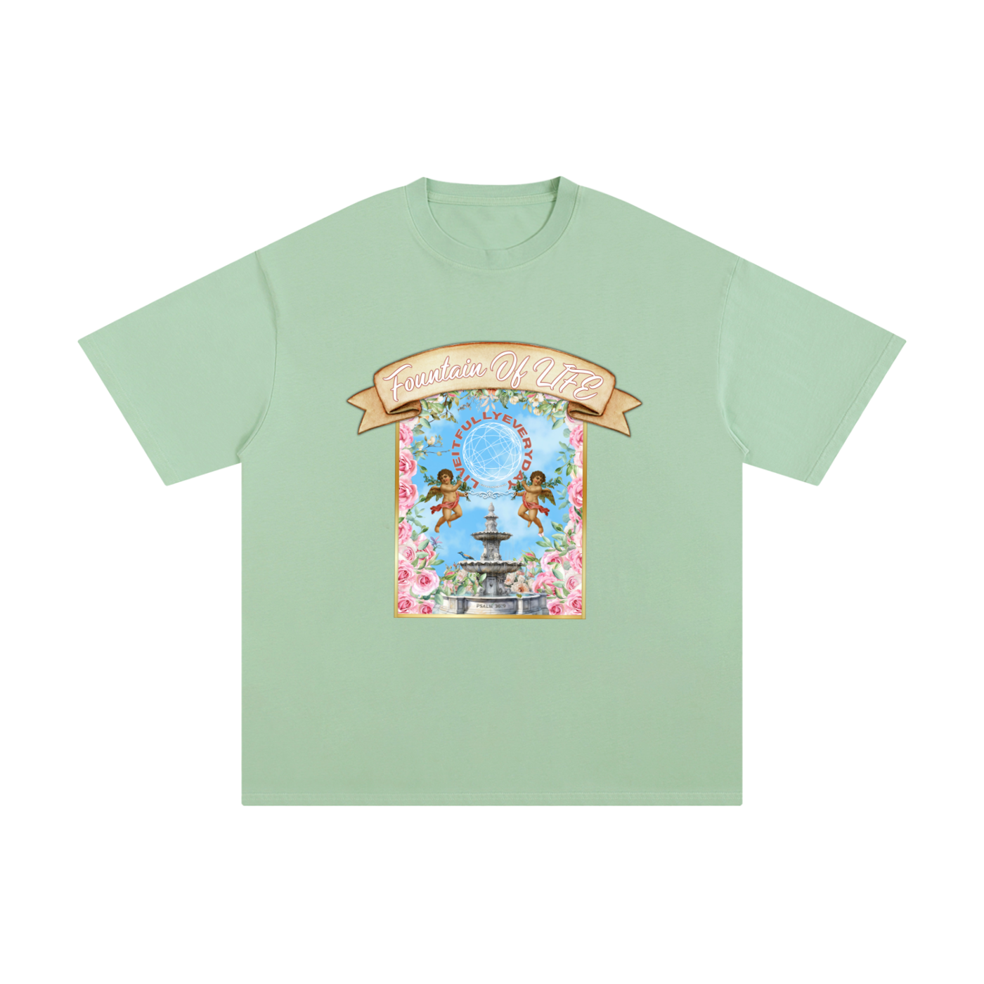 ‘Fountain Of LIFE’ Psalm 36:9 Unisex T-Shirt