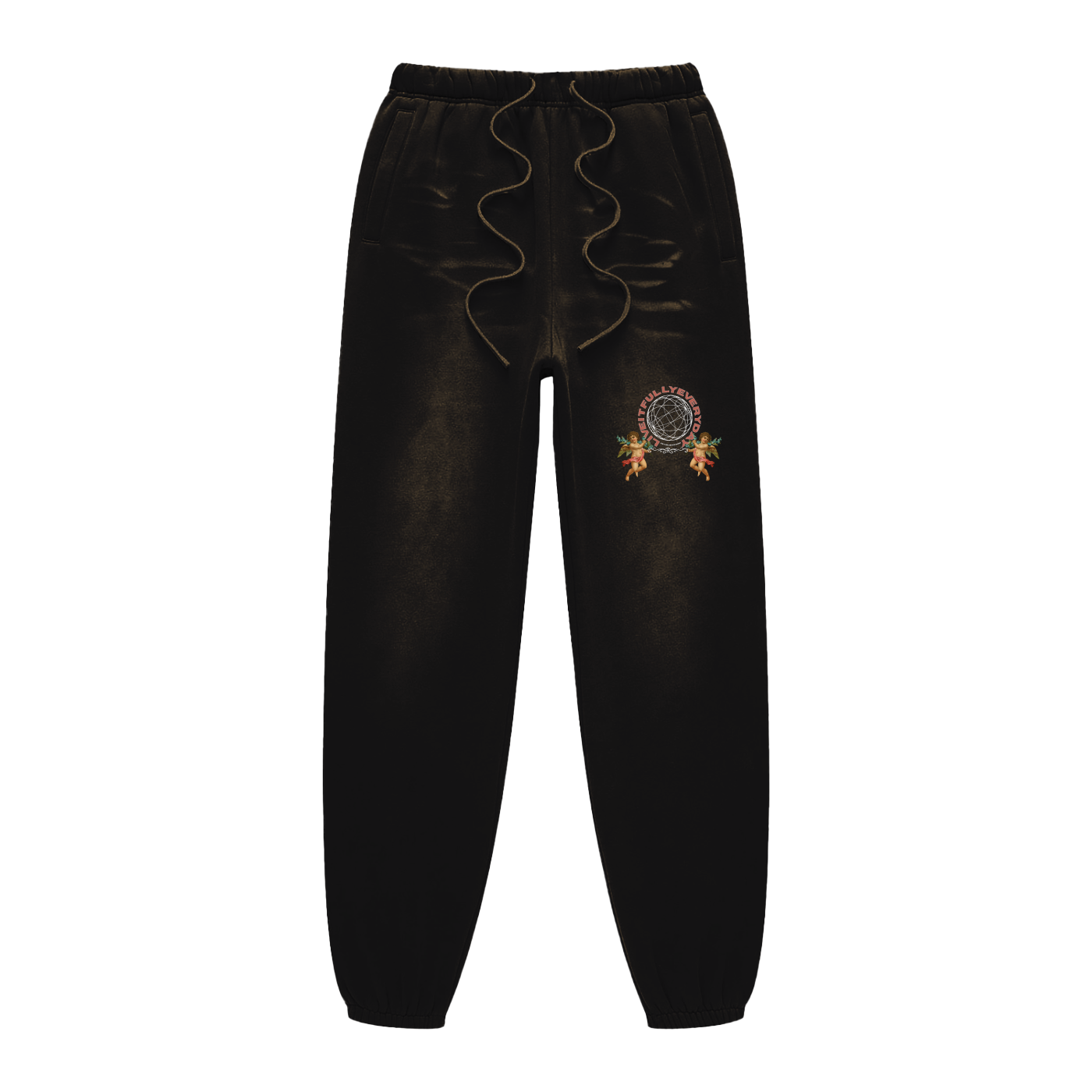 ‘Fountain Of LIFE’ Psalm 36:9 Sunfade Fleeced Sweatpants