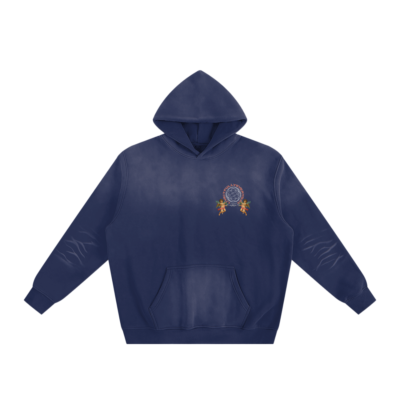 ‘Fountain Of LIFE’ Psalm 36:9 Sunfade Fleeced Hoodie