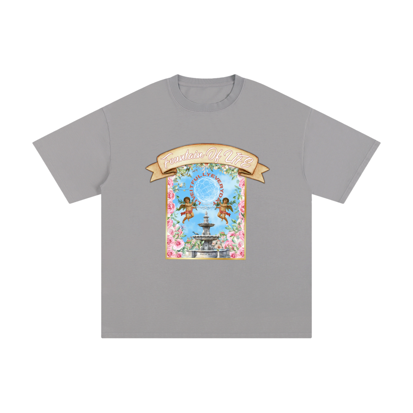 ‘Fountain Of LIFE’ Psalm 36:9 Unisex T-Shirt