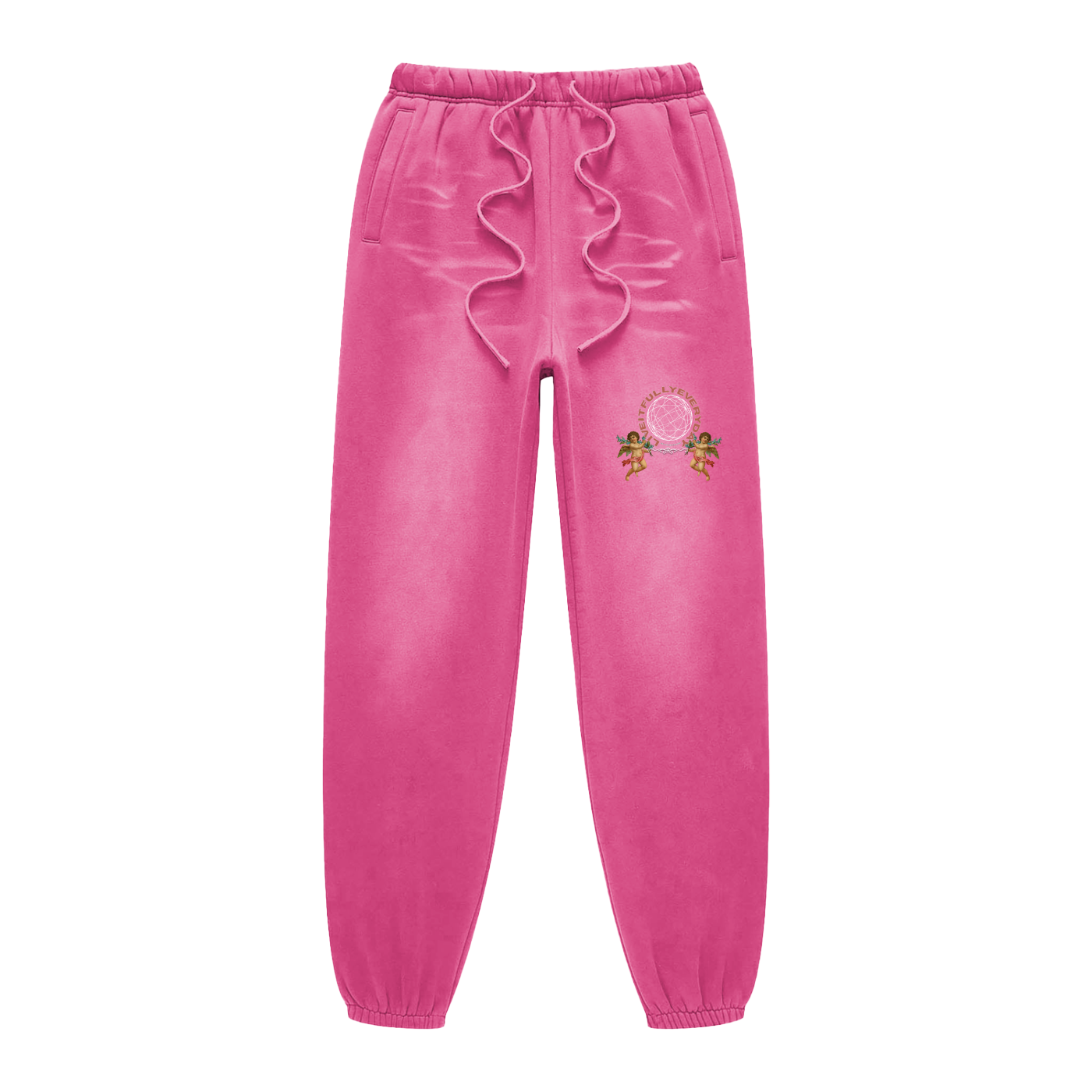 ‘Fountain Of LIFE’ Psalm 36:9 Sunfade Fleeced Sweatpants