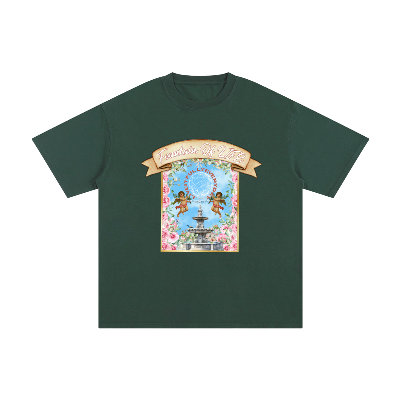 ‘Fountain Of LIFE’ Psalm 36:9 Unisex T-Shirt