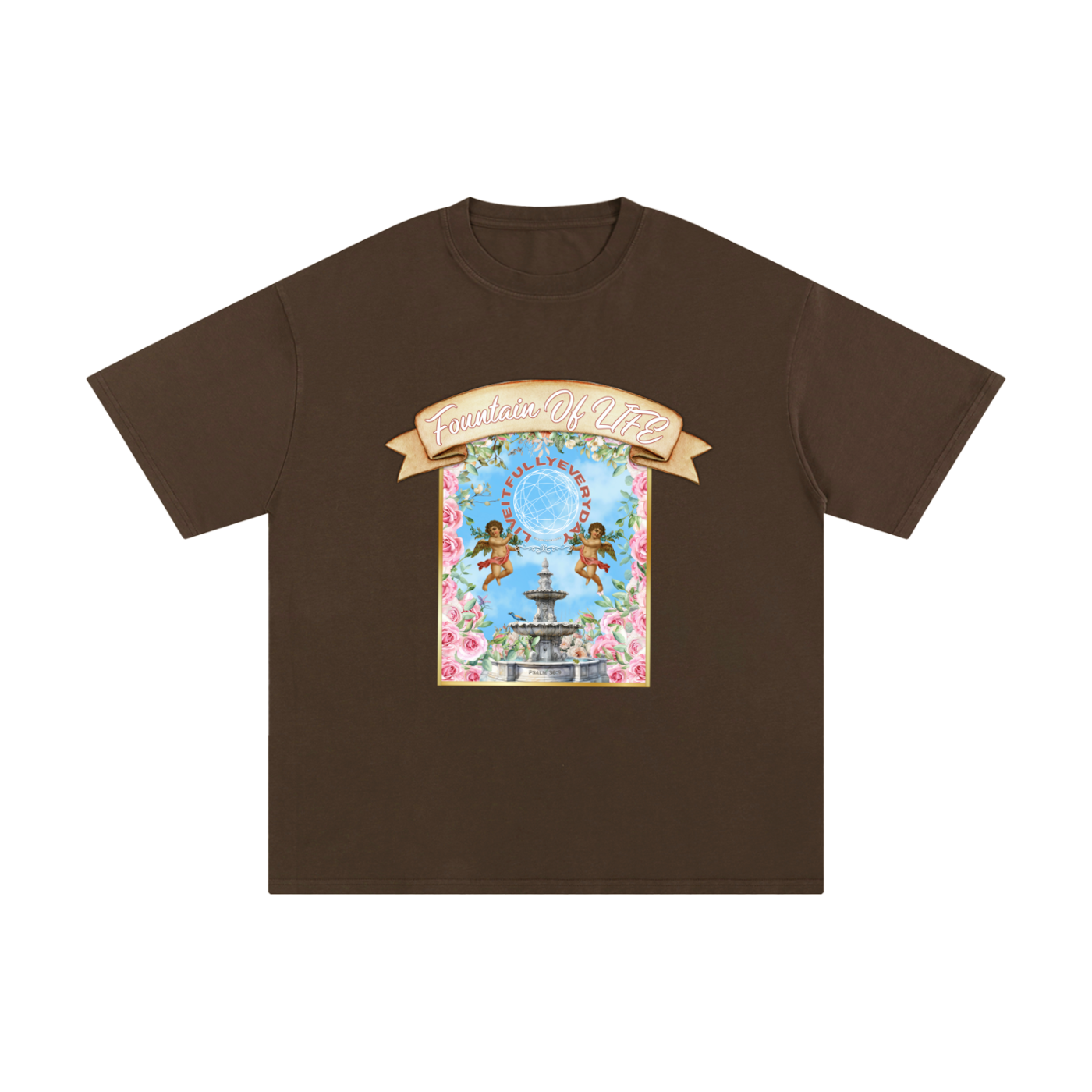 ‘Fountain Of LIFE’ Psalm 36:9 Unisex T-Shirt