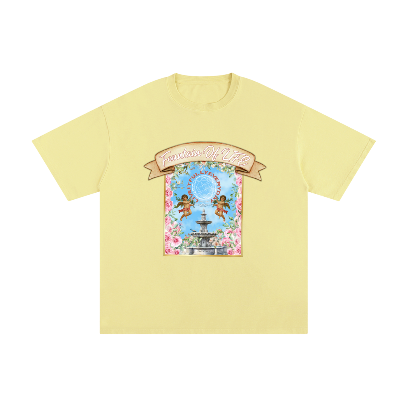 ‘Fountain Of LIFE’ Psalm 36:9 Unisex T-Shirt