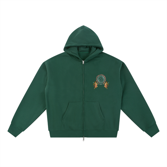 ‘Fountain Of LIFE’ Psalm 36:9 Essential Fleece Zip-Through Hoodie