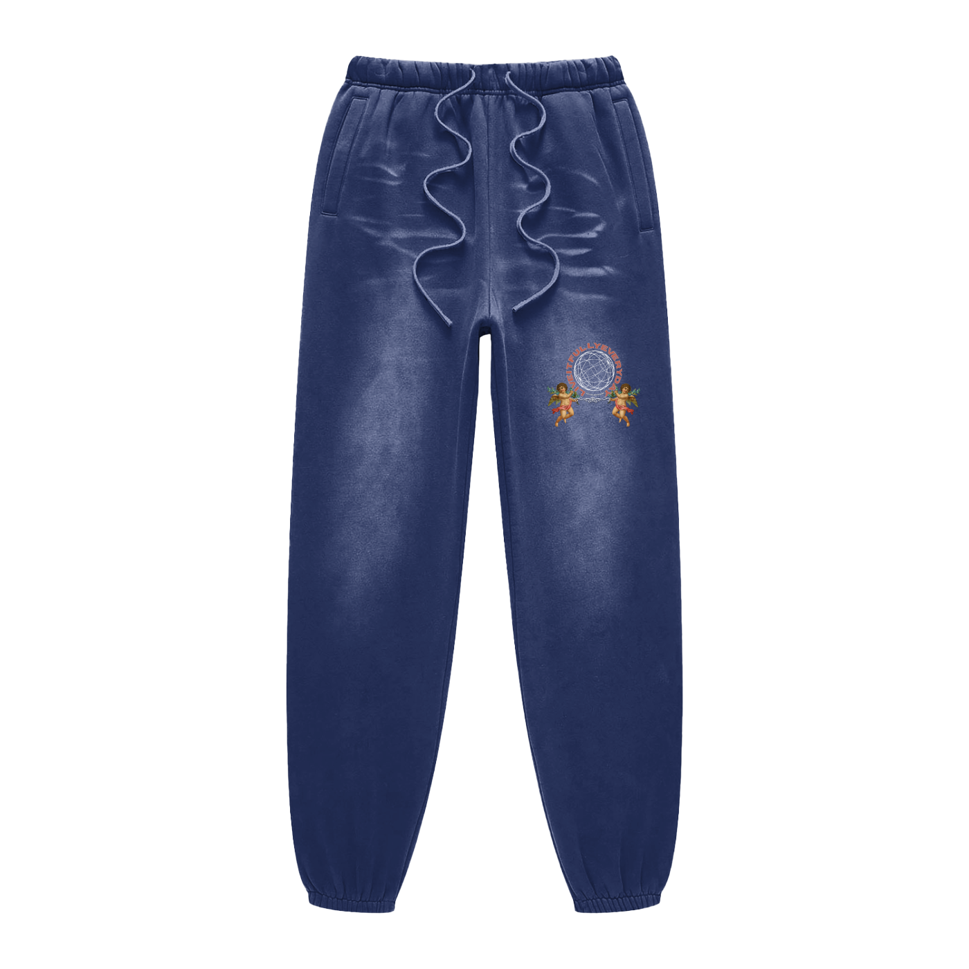 ‘Fountain Of LIFE’ Psalm 36:9 Sunfade Fleeced Sweatpants