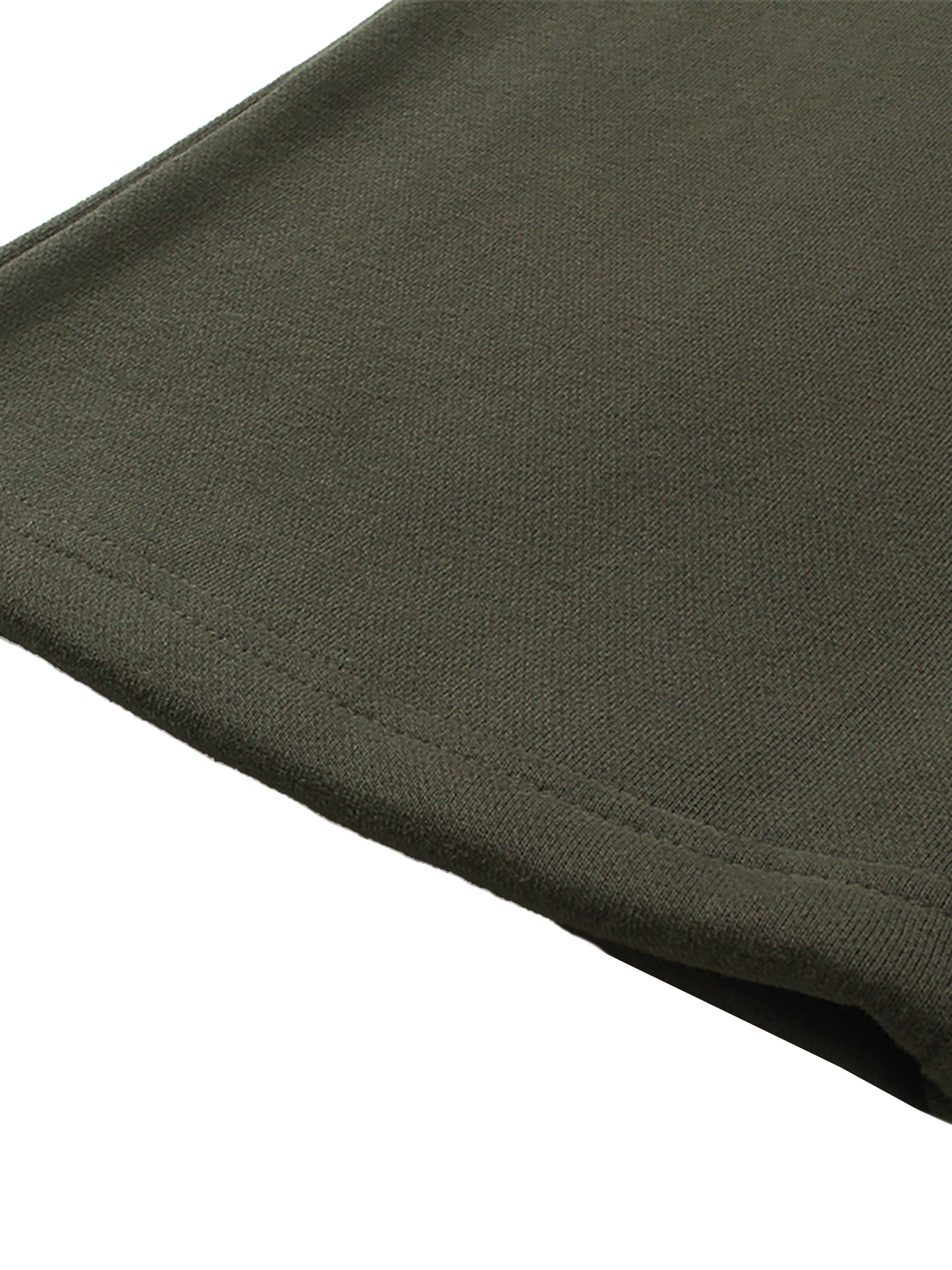 'Fountain Of LIFE' Unisex Solid Color Fleeced Straight Leg Pants