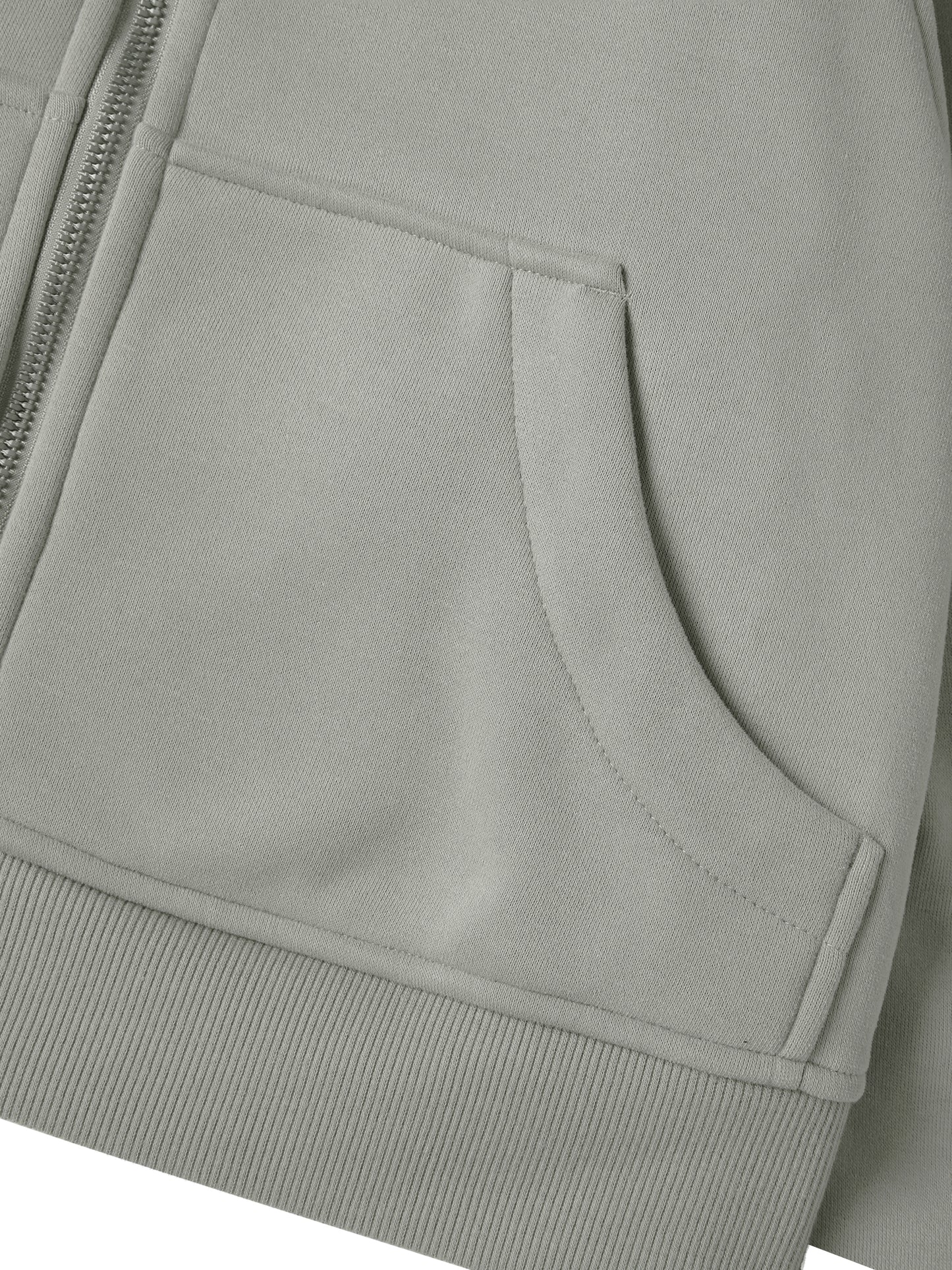 ‘Fountain Of LIFE’ Psalm 36:9 Cropped Zip-Through Hoodie