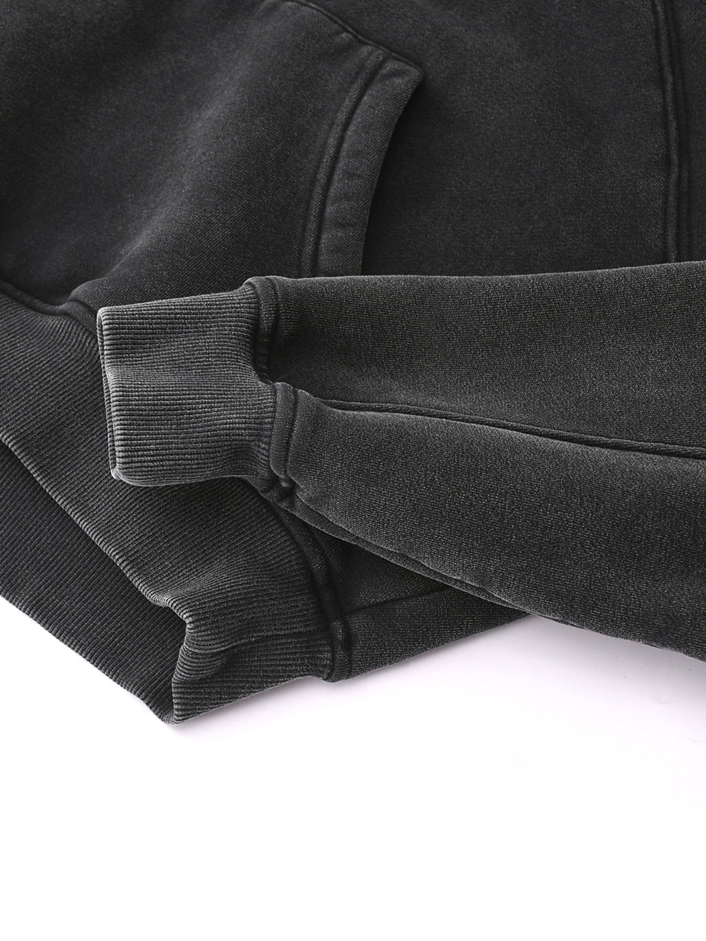 ‘Fountain Of LIFE’ Psalm 36:9 Snow Washed Cropped Hoodie