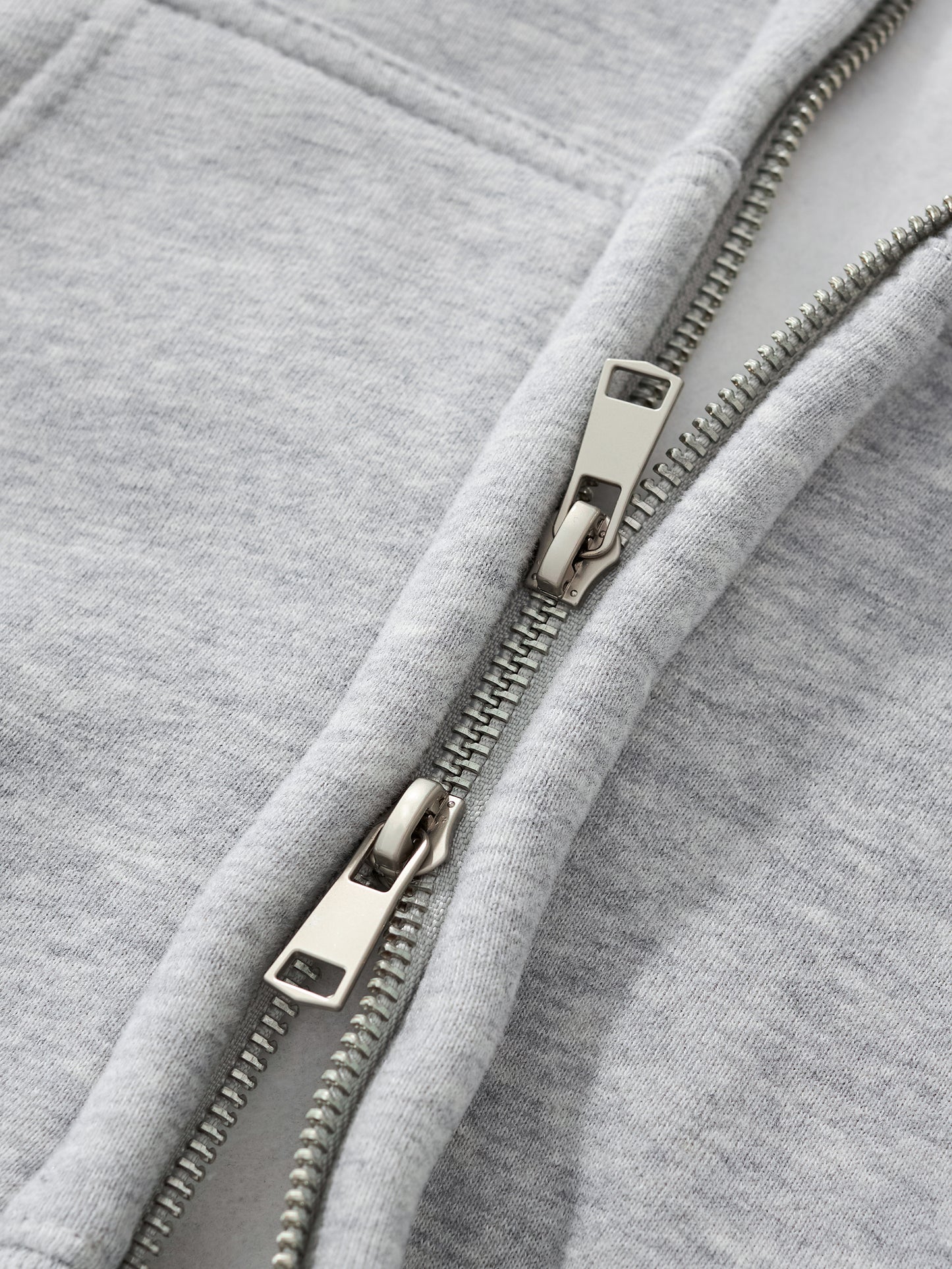 'Fountain Of LIFE' Fleeced Zip-Up Cropped Hoodie