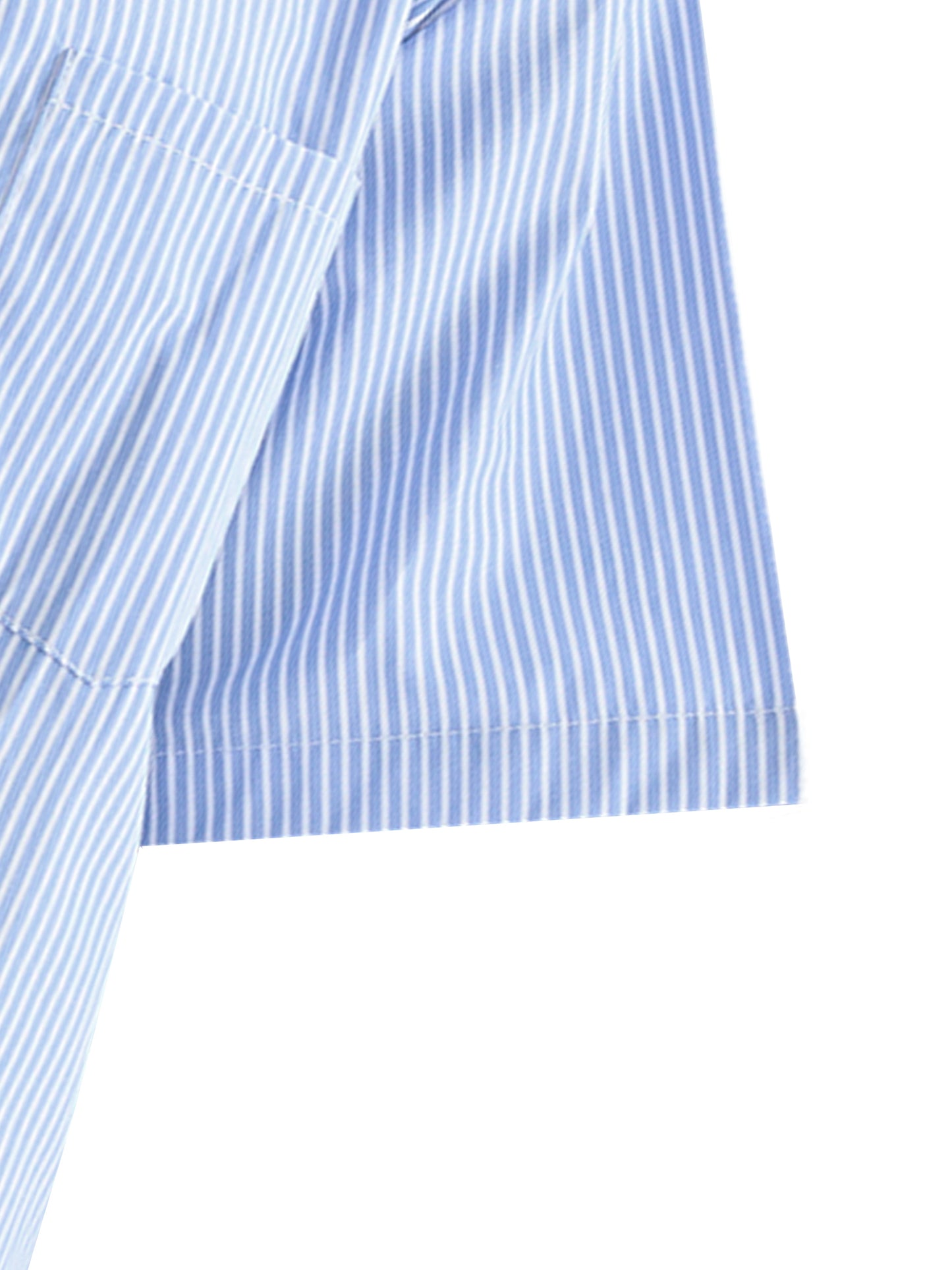‘Fountain Of LIFE’ Psalm 36:9 Oversized Vertical Stripe Boxy Shirt