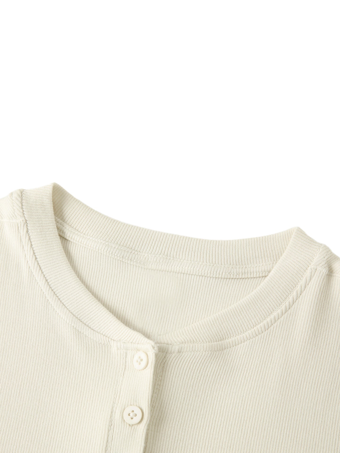 ‘Fountain Of LIFE’ Psalm 36:9 Modal Bodycon Henley Shirt