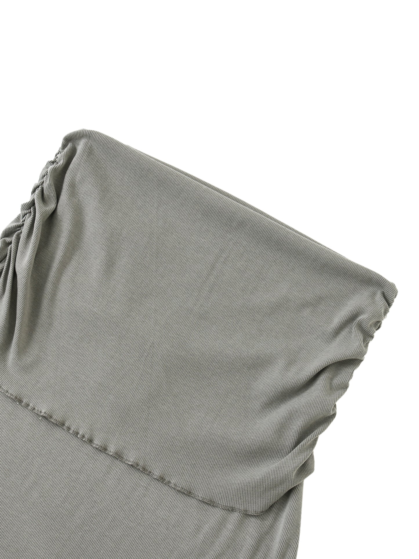 ‘Fountain Of LIFE’ Psalm 36:9 Dyed Washed Straight Hip-Hugging Slim Maxi Skirt